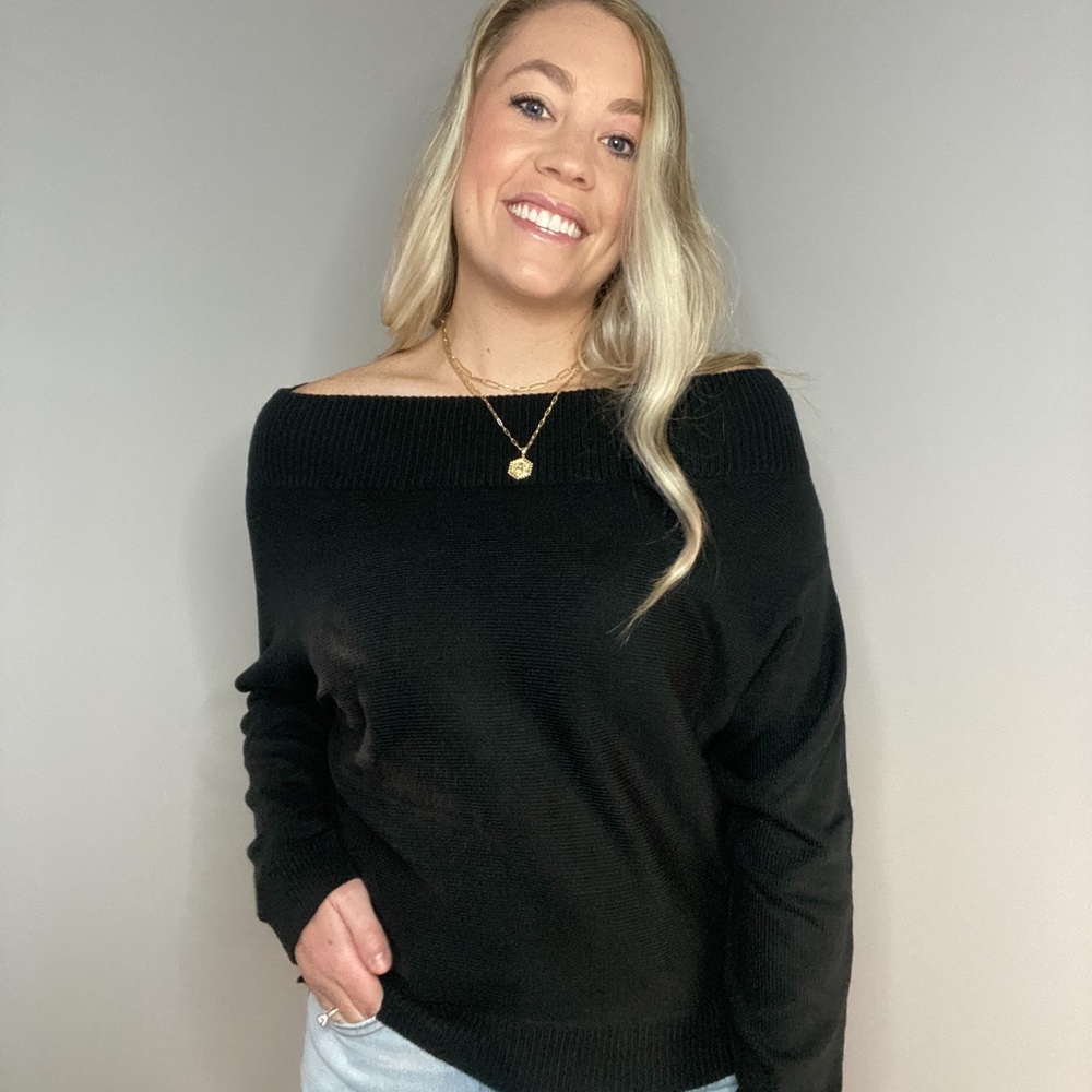 Black Scarlet Sweater
